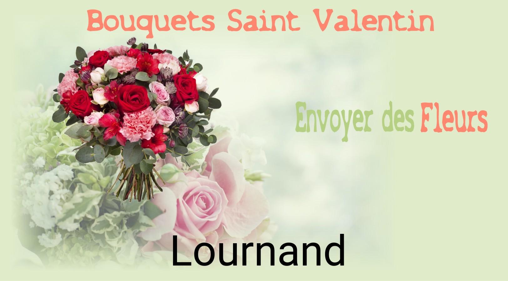 Roses de Saint-Valentin livrées à Lournand